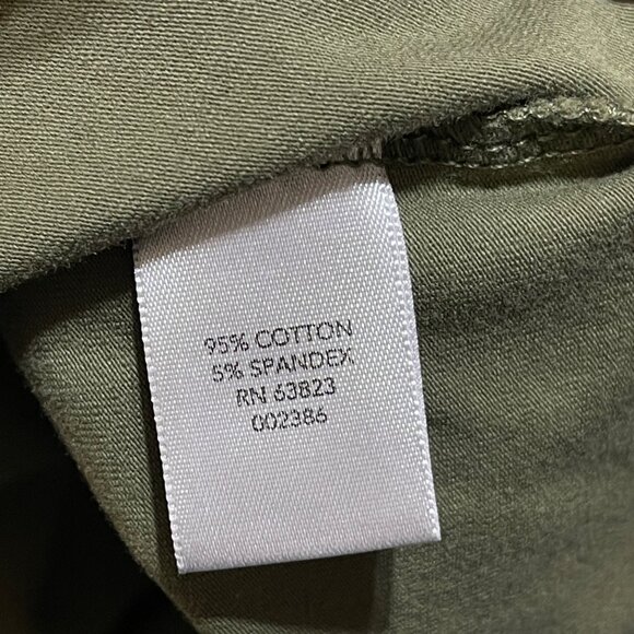 2 Christopher & Banks Tank Tops Black Green Size L Large Mock Neck - Picture 8 of 9